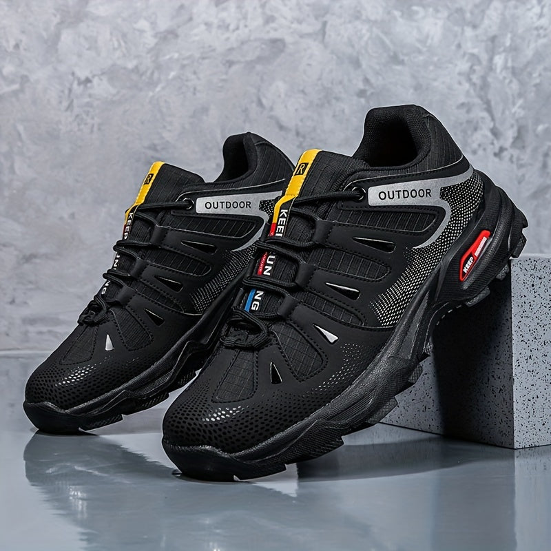 Trendy Men's Hiking Shoes – PeakPioneer-Black-7-State of Style
