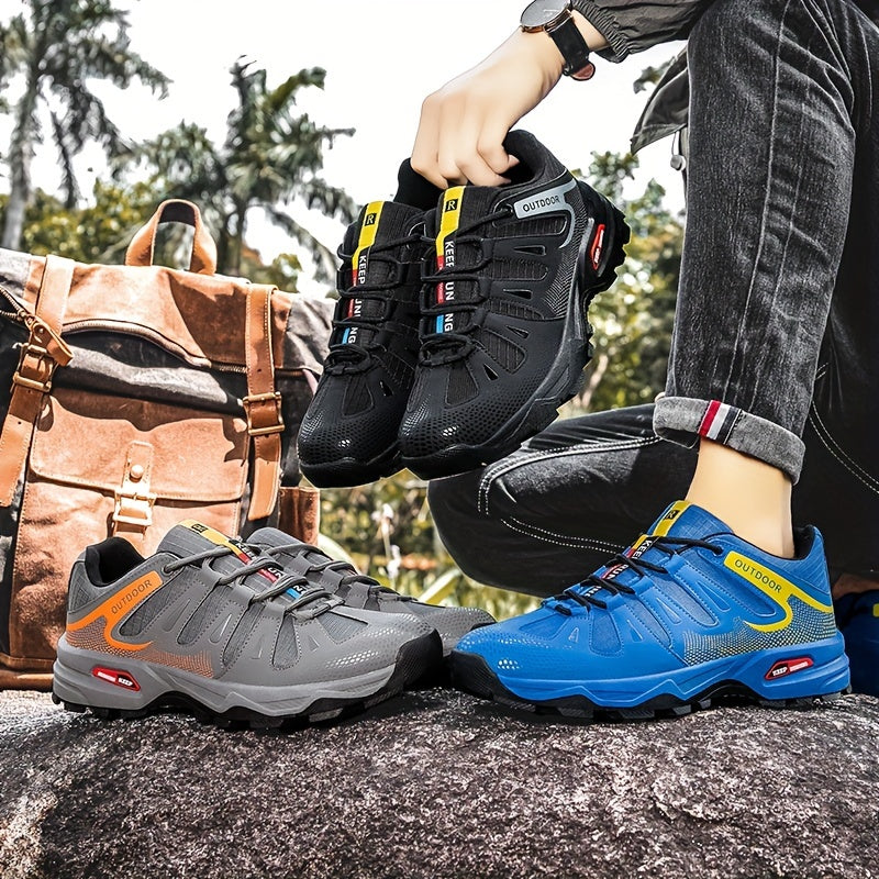 Trendy Men's Hiking Shoes – PeakPioneer-Black-7-State of Style
