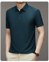 Trendy Men's Polo Shirt – Finn-Black-M-State of Style