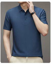 Trendy Men's Polo Shirt – Finn-Black-M-State of Style