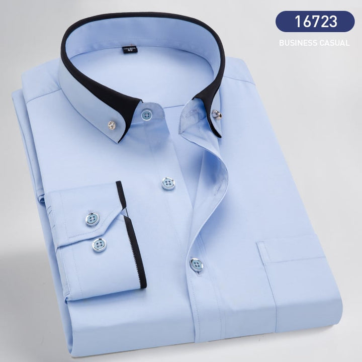 Trendy Men's Shirt - Victor-Light Blue-XS-State of Style