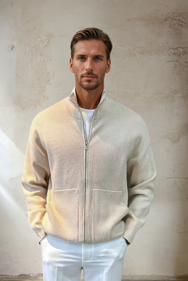 Trendy Men's Sweater - Dean-Apricot-M-State of Style