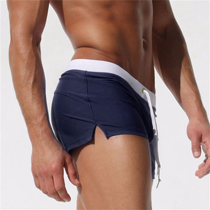 Trendy Men's Swim Shorts – Jace-Black-L-State of Style