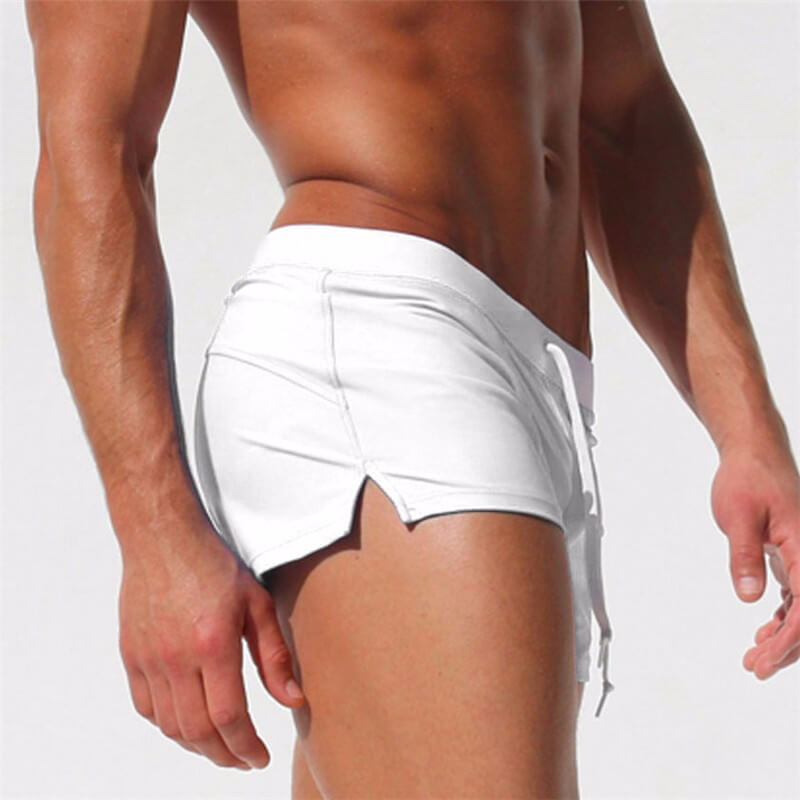 Trendy Men's Swim Shorts – Jace-Black-L-State of Style