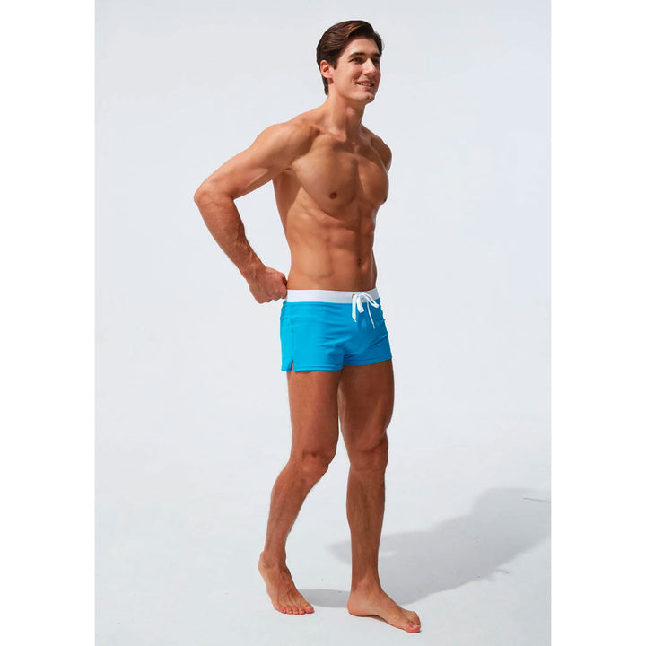 Trendy Men's Swim Shorts – Jace-Black-L-State of Style