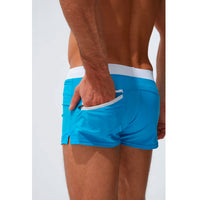 Trendy Men's Swim Shorts – Jace-Black-L-State of Style