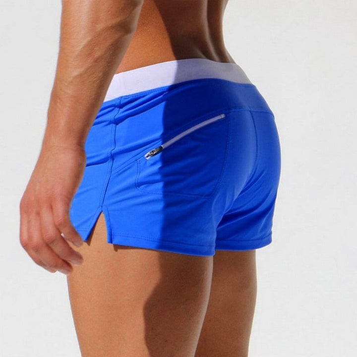 Trendy Men's Swim Shorts – Jace-Fur blue-XS-State of Style