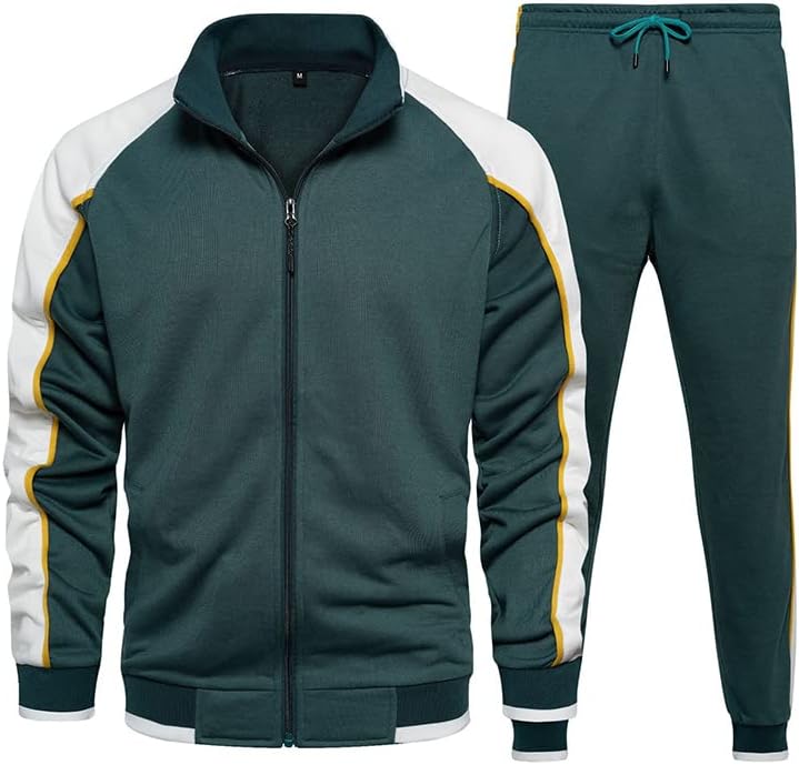 Trendy Men’s Tracksuit - Jake-Green-S-State of Style