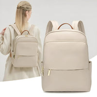 Trendy Multifunctional Ladies' Backpack - Sophia-Khaki-State of Style