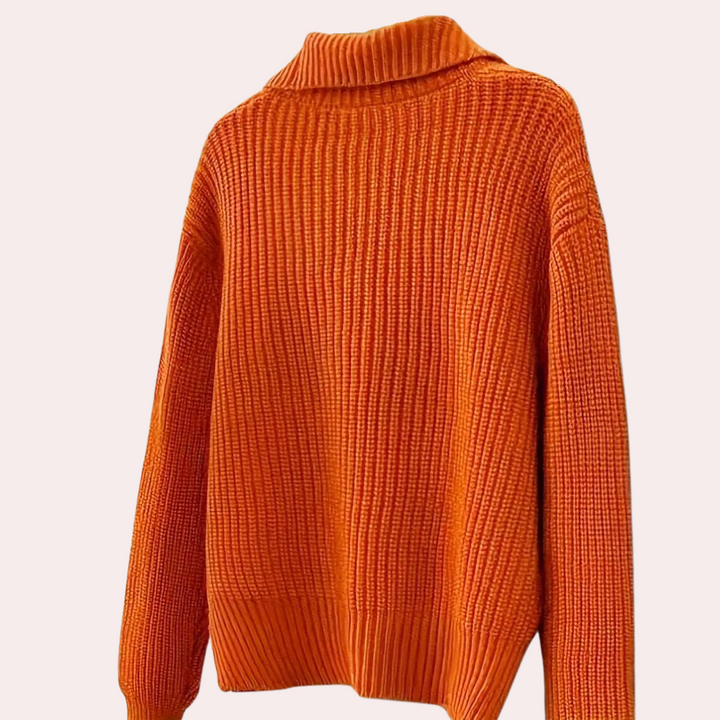 Trendy Orange Women's Jacket - Romy-XS-State of Style