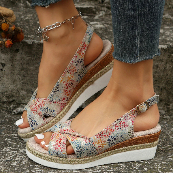 Trendy Orthopaedic Ladies Sandals - Emma-Multicoloured-4.5-State of Style