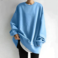 Trendy Oversized Women's Sweater - Alina-Blue-S-State of Style