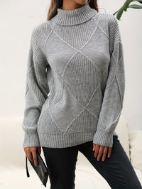 Trendy Plain Turtleneck - Selena-Yellow-S-State of Style