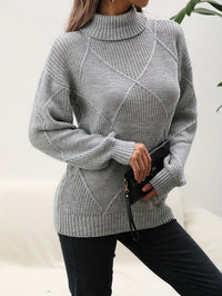 Trendy Plain Turtleneck - Selena-Yellow-S-State of Style