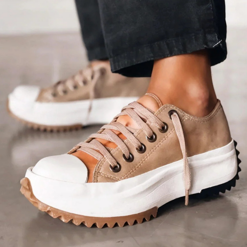 Trendy Platform Sneakers for Women - Nova-Brown-3-State of Style