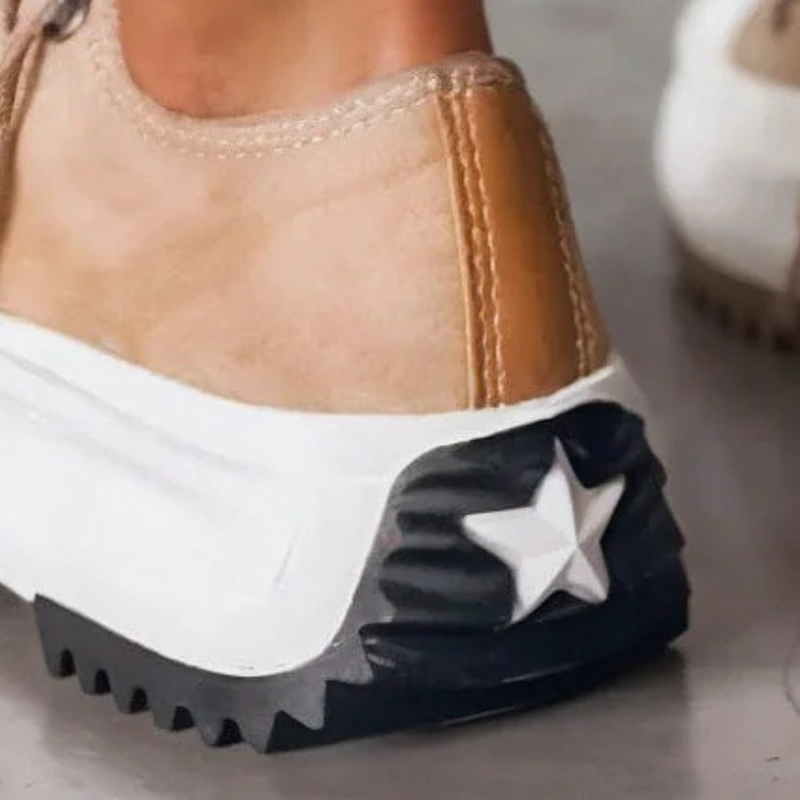 Trendy Platform Sneakers for Women - Nova-White-3-State of Style