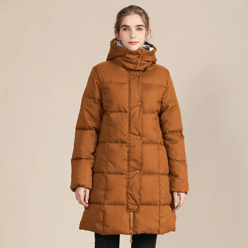 Trendy Quilted Women's Winter Jacket - Elodie-S-State of Style