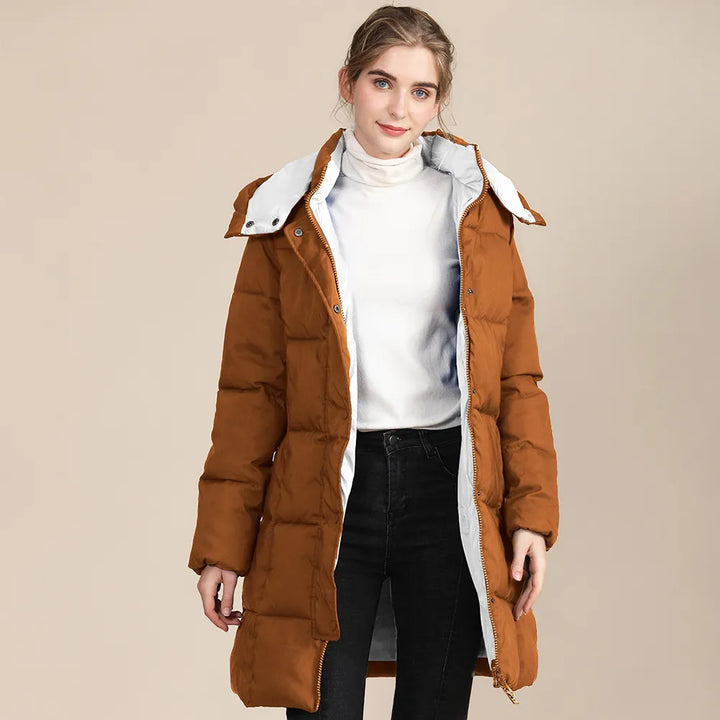 Trendy Quilted Women's Winter Jacket - Elodie-S-State of Style