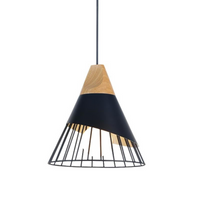 Trendy Scandinavian Industrial Hanging Lamp - UrbanBeam-Black-State of Style