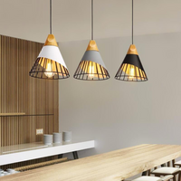 Trendy Scandinavian Industrial Hanging Lamp - UrbanBeam-Rusty Orange-State of Style