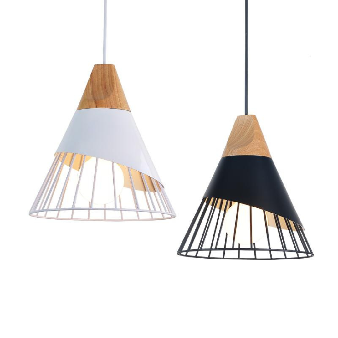 Trendy Scandinavian Industrial Hanging Lamp - UrbanBeam-Rusty Orange-State of Style