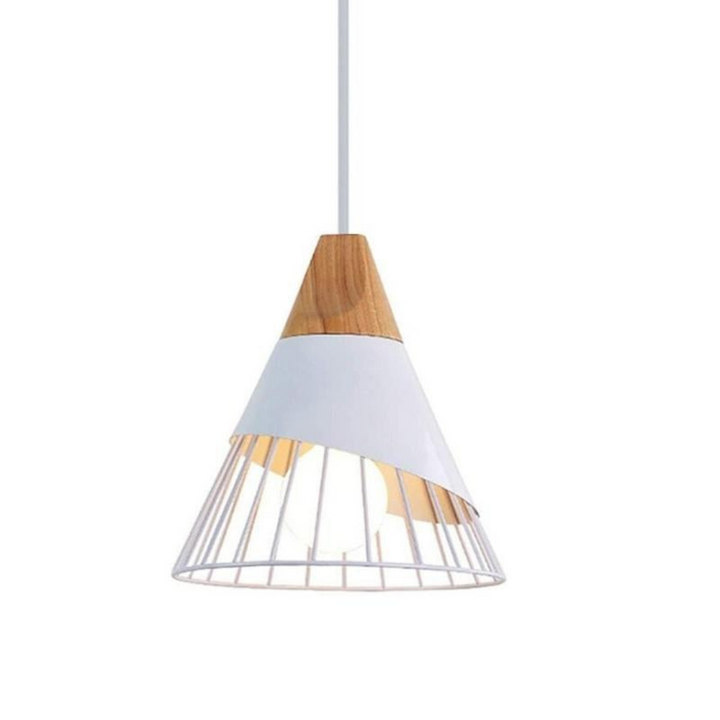 Trendy Scandinavian Industrial Hanging Lamp - UrbanBeam-White-State of Style