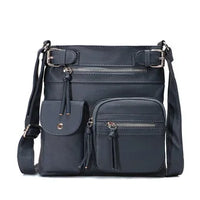 Trendy Shoulder Bag - Sophia-Dark Blue-State of Style