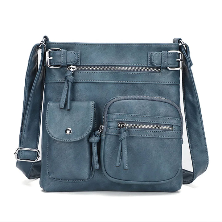 Trendy Shoulder Bag - Sophia-Light Blue-State of Style