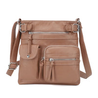 Trendy Shoulder Bag - Sophia-Light Brown-State of Style
