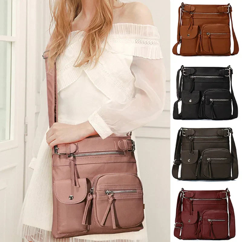 Trendy Shoulder Bag - Sophia-Pink-State of Style