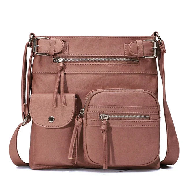 Trendy Shoulder Bag - Sophia-Pink-State of Style