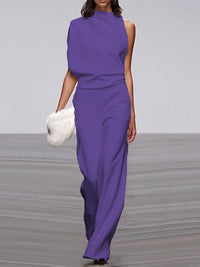 Trendy Sleeveless Jumpsuit - Mira-Purple-32-State of Style