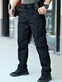 Trendy Solid Men's Cargo Pants - Lars-Grey-S-State of Style