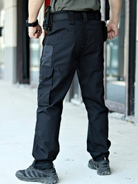 Trendy Solid Men's Cargo Pants - Lars-Grey-S-State of Style