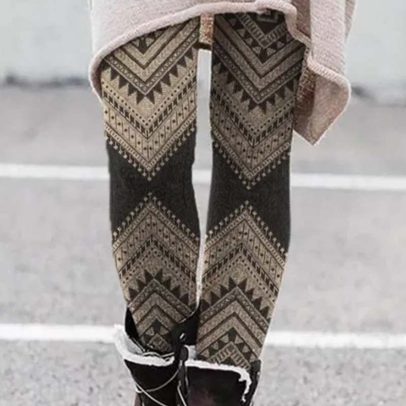 Trendy Stretch Women's Leggings - Kelsey-Brown-XS-State of Style