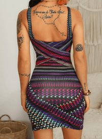 Trendy Striped Bodycon Mini Dress for Women – Liana-S-State of Style