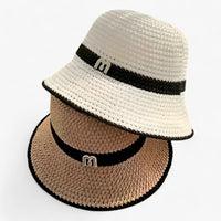 Trendy sun hat with a wide brim – Nele-Khaki-Standard-State of Style