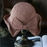 Trendy sun hats with a curved brim (1+1 free) – WaveShade Duo-Dark pink-Dark pink-State of Style