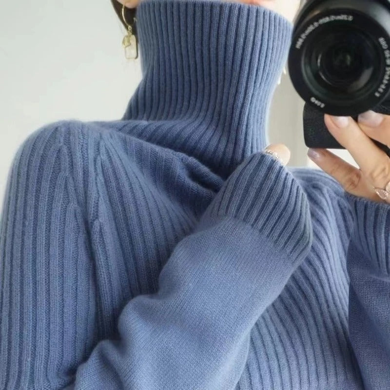 Trendy Sweater for Women - Serena-Blue-S-State of Style