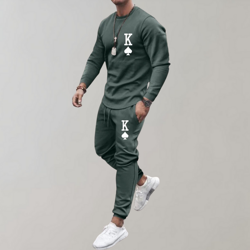 Trendy Tracksuit for Men - Axel-Green-S-State of Style