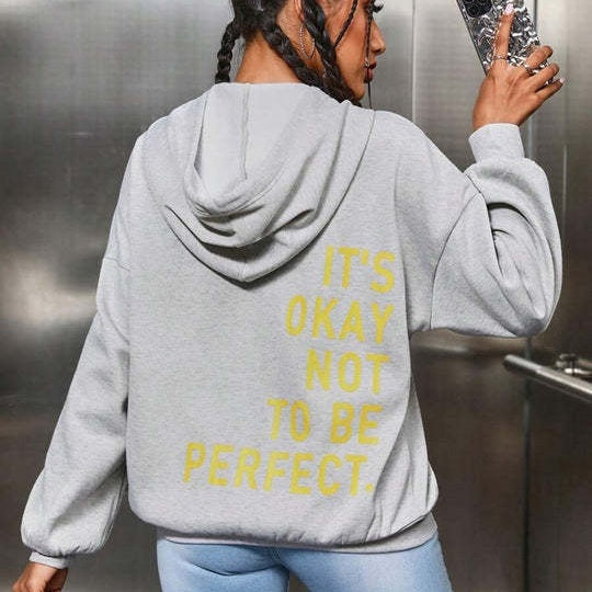 Trendy Unisex Hoodie – Billie | Super soft fabric-Light grey-S-State of Style