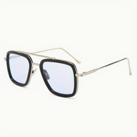 Trendy unisex sunglasses with a premium look – Miami Luxe-Blue-State of Style