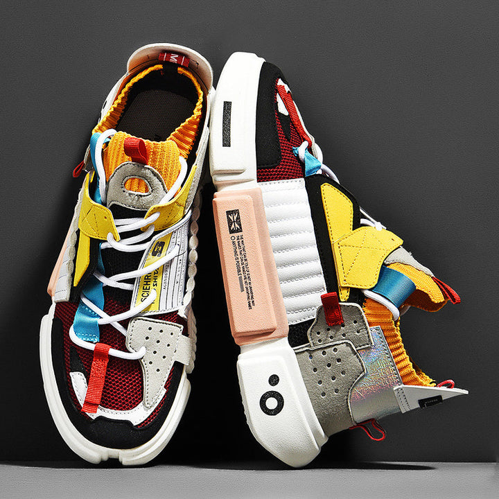 Trendy Urban Men's Sneakers - Mason-Colourful-5-State of Style