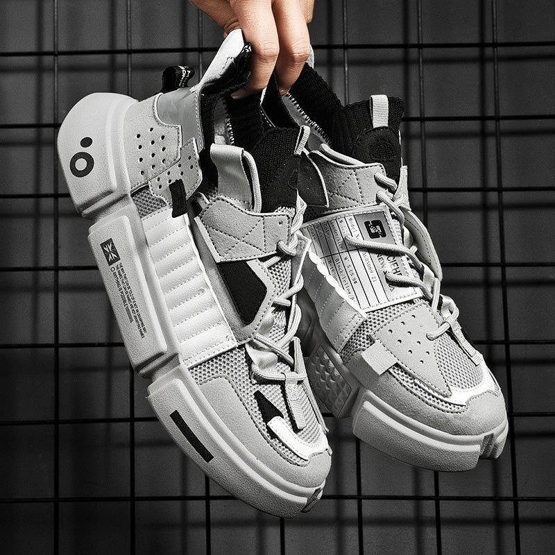 Trendy Urban Men's Sneakers - Mason-Grey-5-State of Style