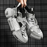 Trendy Urban Men's Sneakers - Mason-Grey-5-State of Style