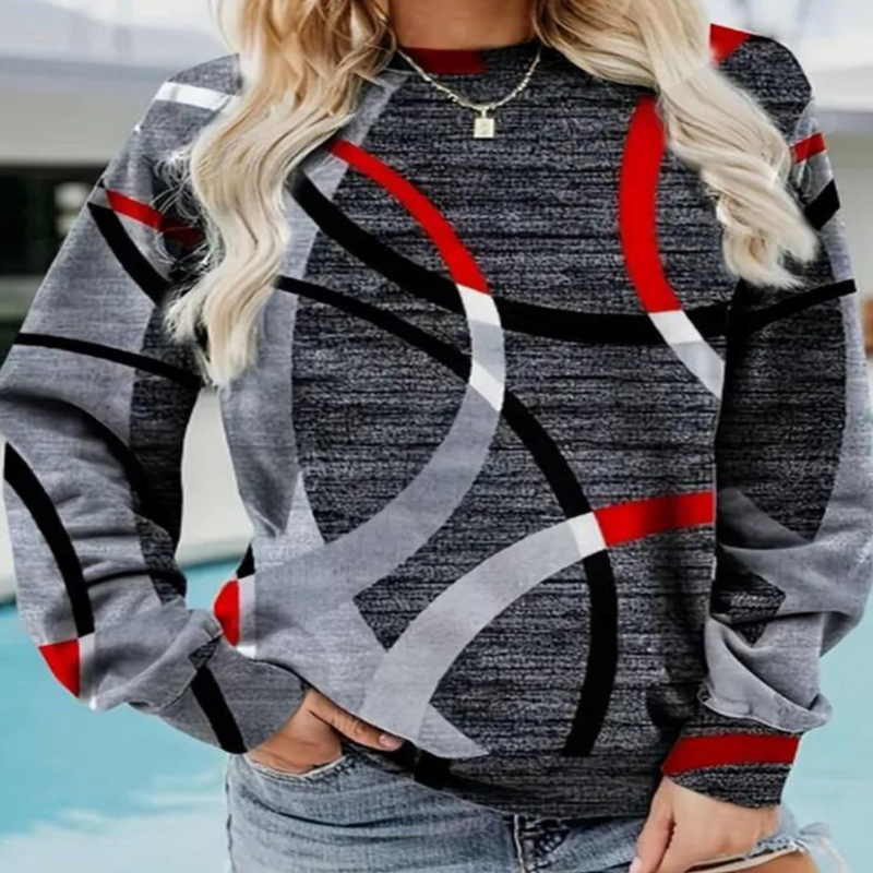 Trendy Warm Jumper for Ladies - Noelle-Black-XS-State of Style