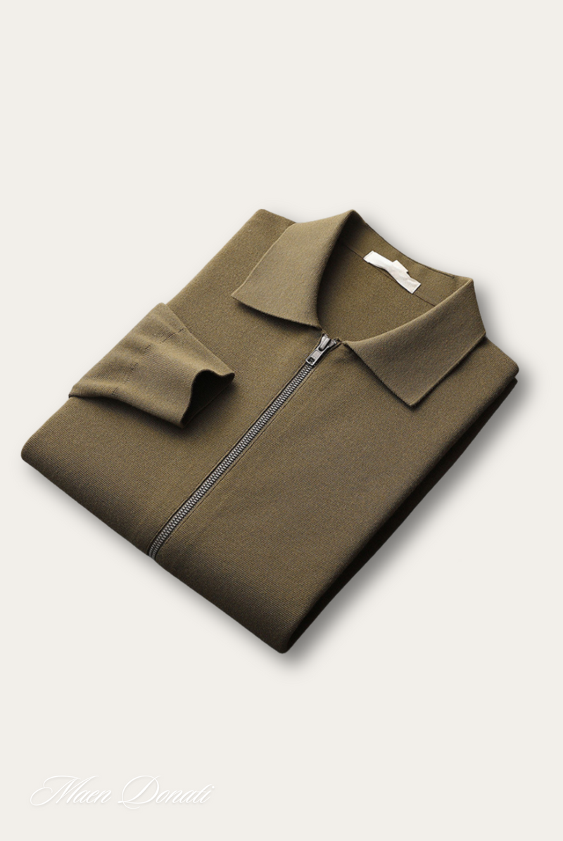 Trendy Warm Men's Pullover - Arthur-Dark Brown-S-State of Style