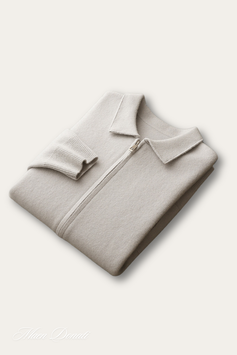 Trendy Warm Men's Pullover - Arthur-White-S-State of Style