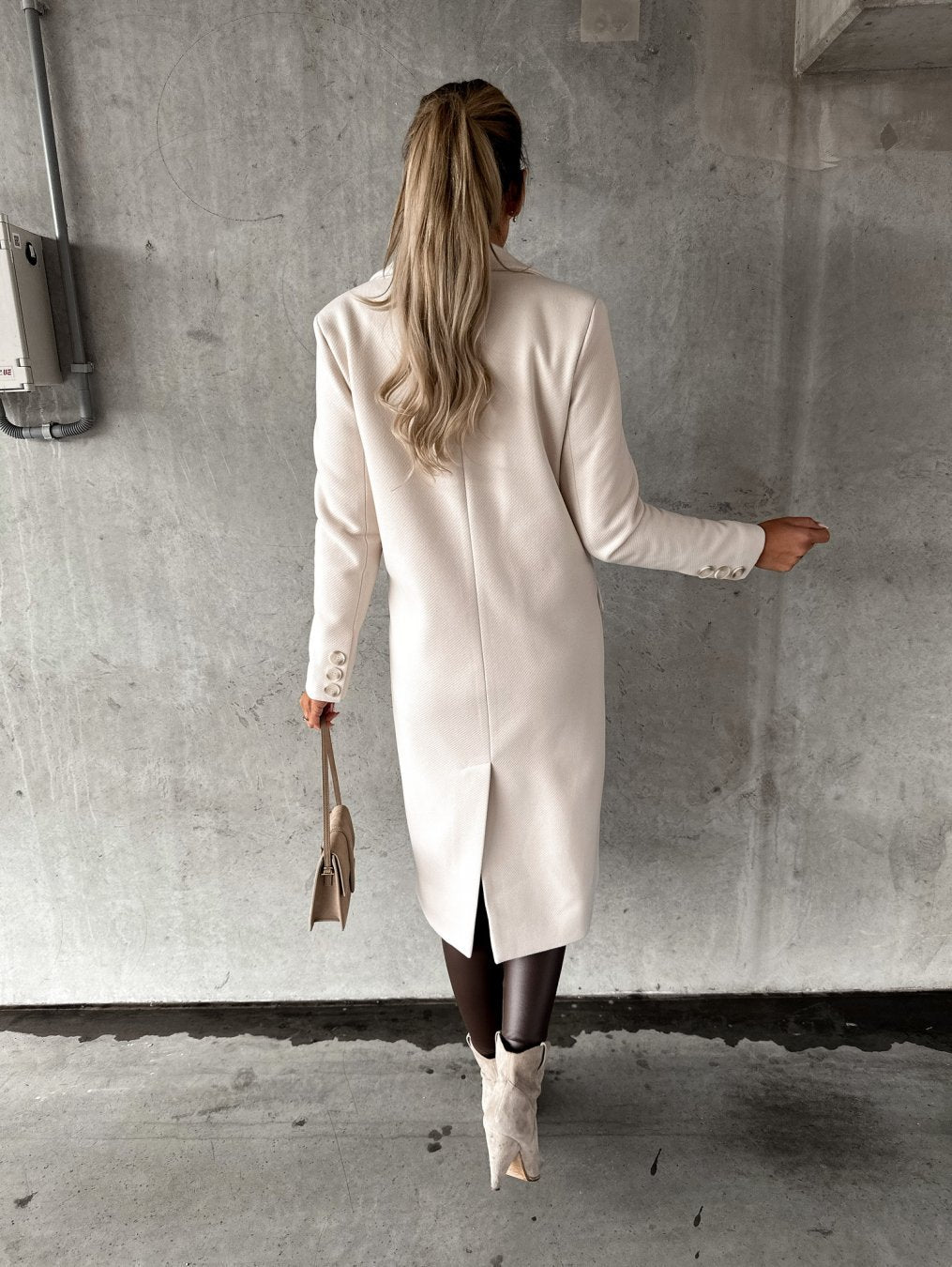 Trendy Winter Jacket for Women - Valeria-Cream-S-State of Style