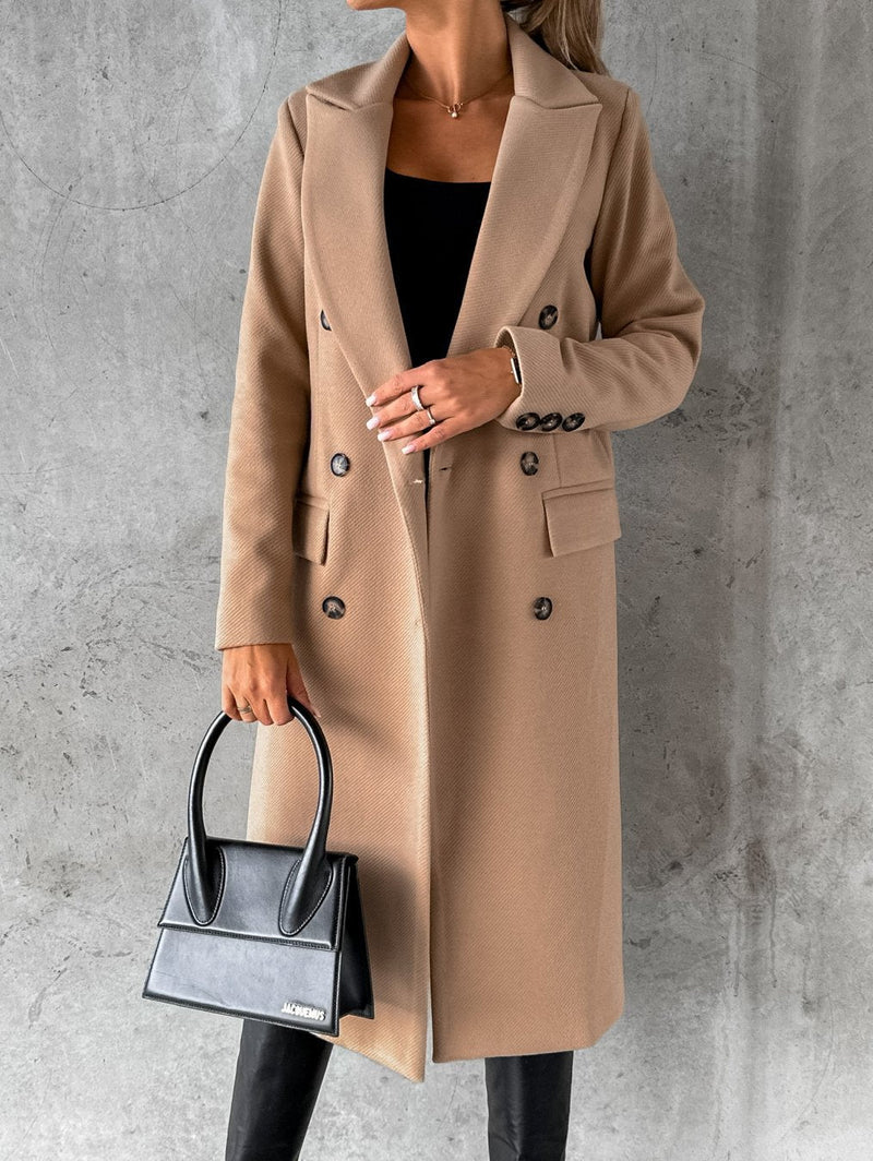 Trendy Winter Jacket for Women - Valeria-Khaki-S-State of Style